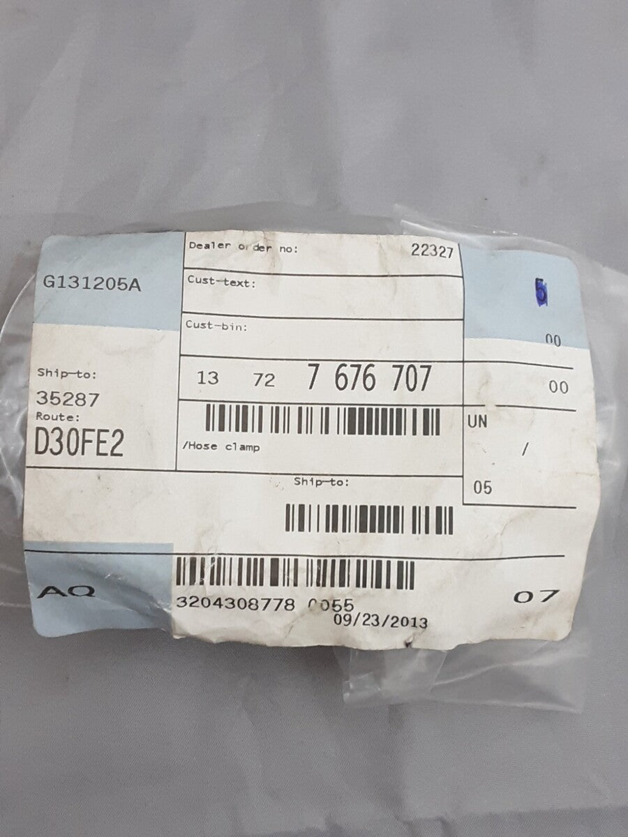 NEW GENUINE BMW 13727676707 HOSE CLAMP K1200 K1300 2003-2012