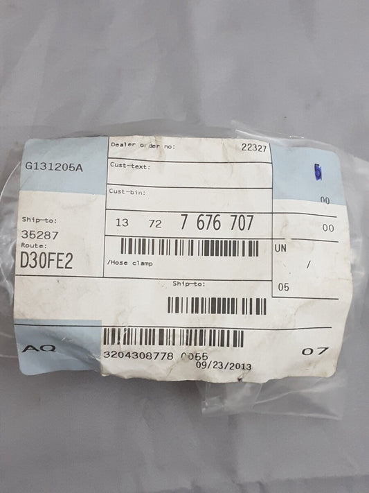 NEW GENUINE BMW 13727676707 HOSE CLAMP K1200 K1300 2003-2012