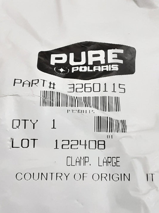 NEW GENUINE POLARIS 3260115 CLAMP, LARGE Big Boss Trail Boss Magnum Scrambler