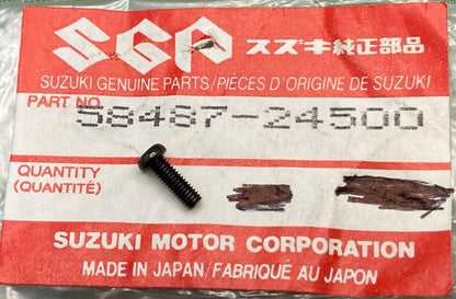 NEW GENUINE SUZUKI 58487-24500 SCREW, KNOB LT230 LT250 QuadRunner LT-F160 1985