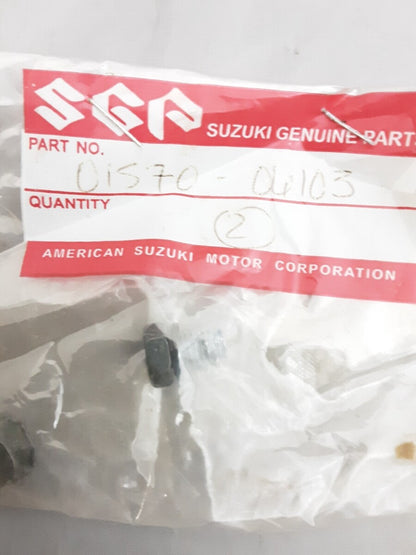 NEW GENUINE SUZUKI 01570-06103 BOLT QuadRunner LT-4 LT-F250 GS500 Katana GSX750