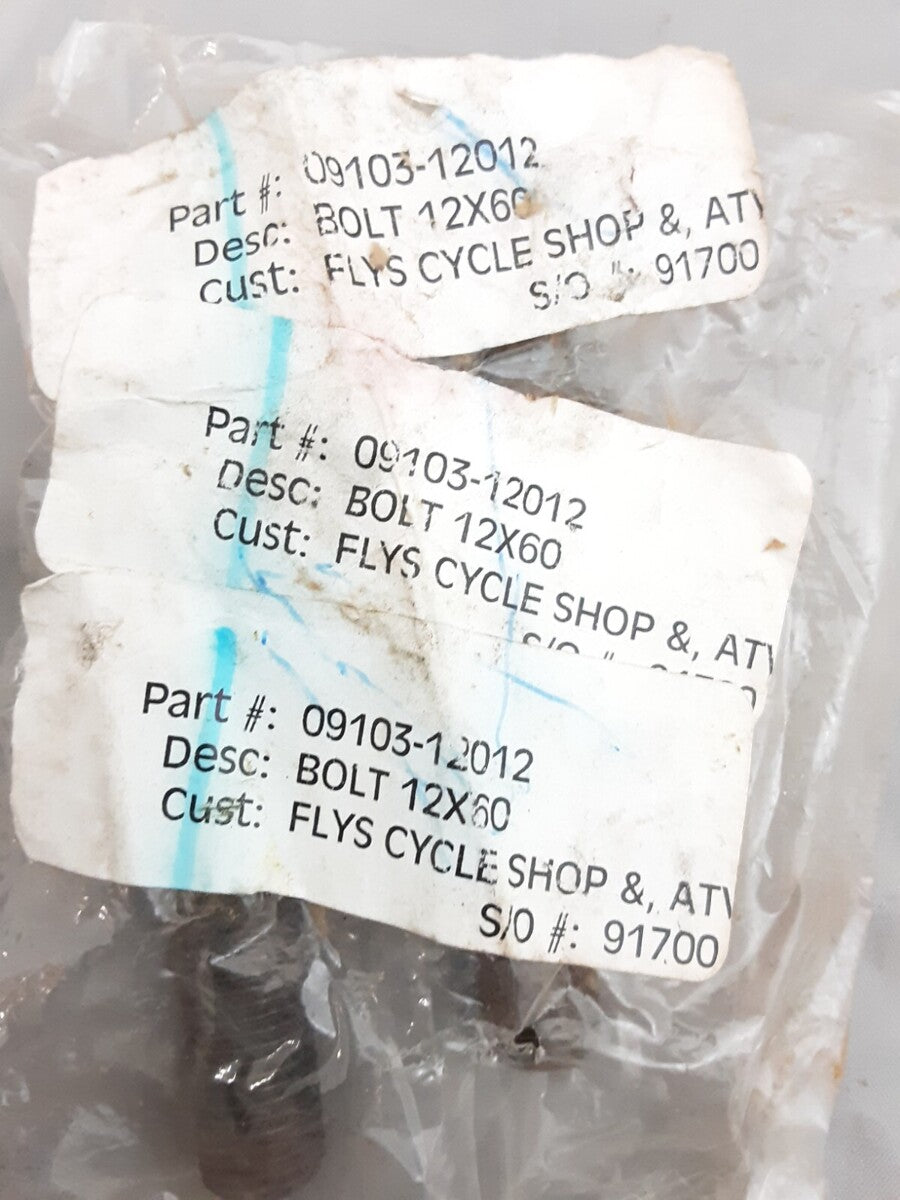 NEW GENUINE SUZUKI 09103-12012 BOLT LT250 QuadRunner LT300 1985-1989