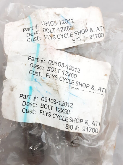 NEW GENUINE SUZUKI 09103-12012 BOLT LT250 QuadRunner LT300 1985-1989