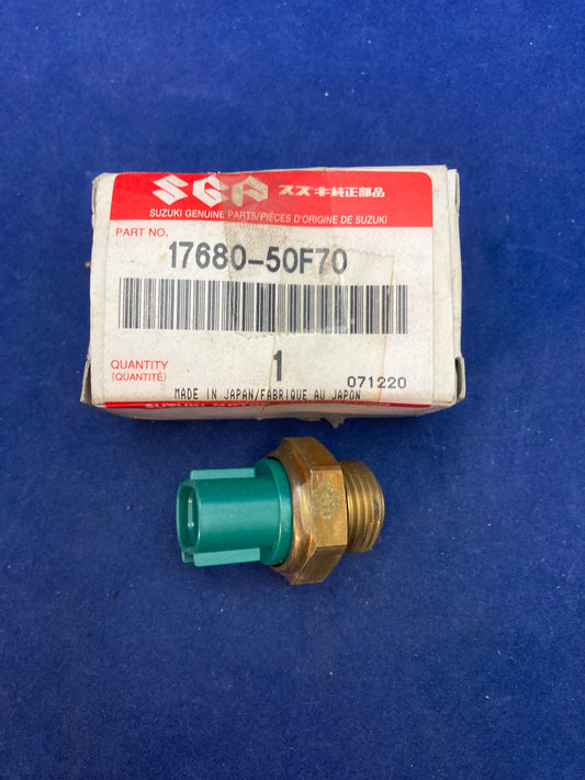 NEW GENUINE SUZUKI 17680-50F70 SWITCH, RADIATOR FAN QuadRunner LT-F500 1998-2008