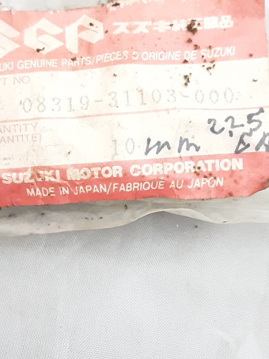 NEW GENUINE SUZUKI 08319-3110 NUT GS450 GS650 GS1100 GS300 DR500 GS550 1980-2020