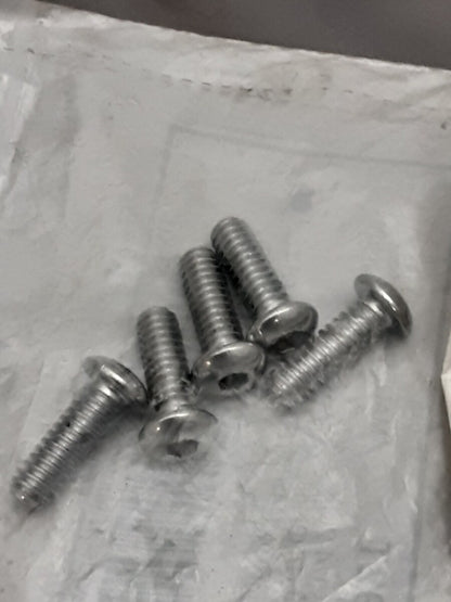 NEW GENUINE HARLEY DAVIDSON 94386-92T QTY5 1/4-20 X 3/4 Button Cap Torx Screw