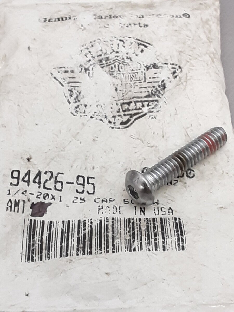 NEW GENUINE HARLEY DAVIDSON 94426-95 1/4-20X1-1/4 TORX BUTTON HEAD SCREW