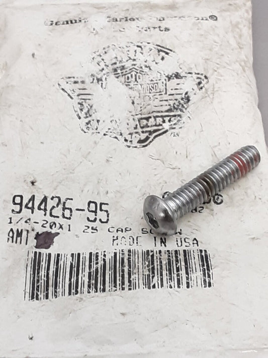 NEW GENUINE HARLEY DAVIDSON 94426-95 1/4-20X1-1/4 TORX BUTTON HEAD SCREW