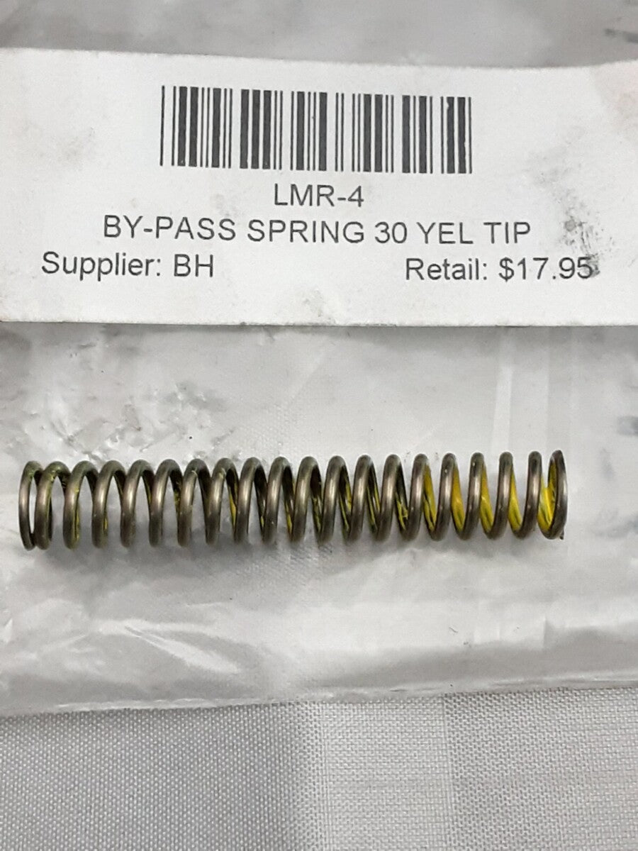 NEW GENUINE LATUS MOTORS LMR-004 BY-PASS SPRING 30- YEL.TIP Twin Cam A, B