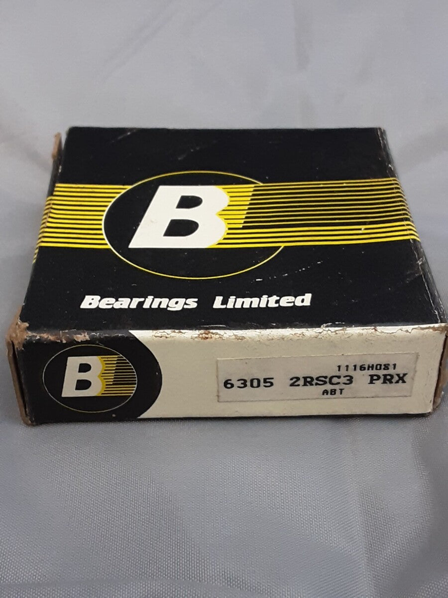 NEW BEARINGS LIMITED 6305-2RSC3 Single Row Ball Bearing