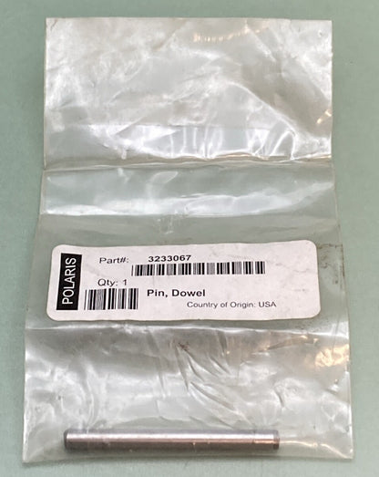 NEW POLARIS 3233067 PIN,GROOVE SPORTSMAN Swedish NORWEGIAN 400L EURO 350L 93-94