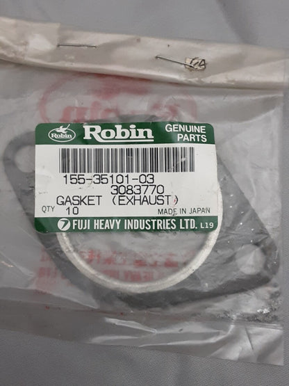 NEW ROBIN 155-35101-03 EXHAUST GASKET BIG BOSS TRAIL BOSS CYCLONE SCRAMBLER