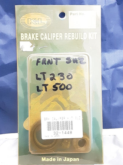 NEW K&L 32-1448 BRAKE CALIPER REBUILD KIT FRONT SUZ SPORT LT230 RACER LT500