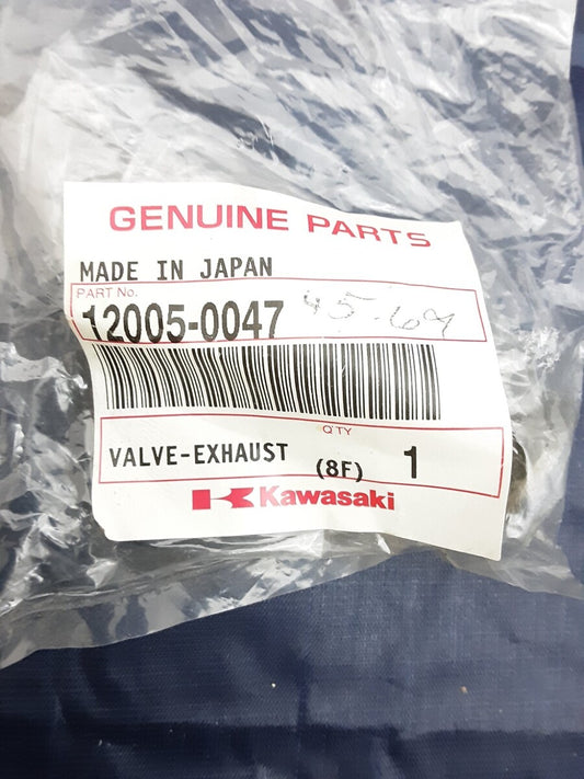 NEW GENUINE KAWASAKI 12005-0047 VALVE-EXHAUST Prairie KVF650 KFX700 2002-2020