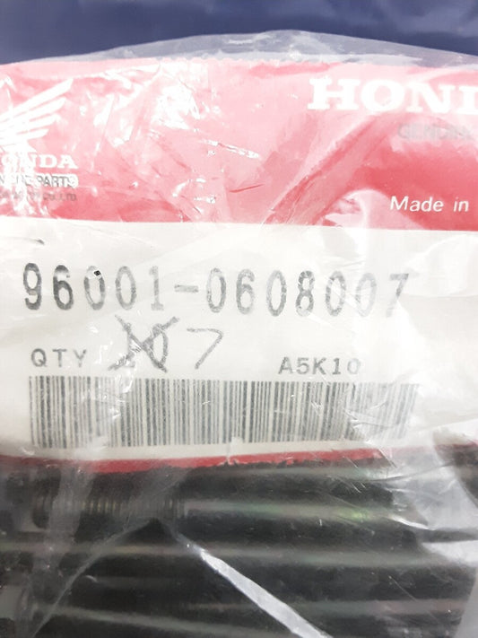 NEW GENUINE HONDA 96001-06080-07 BOLT, FLANGE (6X80) CB650 HONDAMATIC CM400 1979