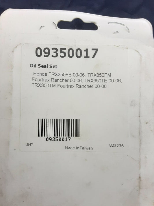 NEW GENUINE MOOSE RACING 09350017 OIL SEAL SET HONDA TRX350 RANCHER TRX350