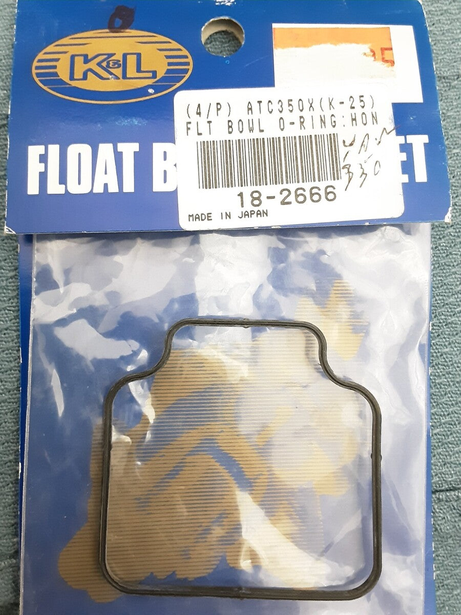 NEW GENUINE K&L 18-2666 FLOAT BOAT GASKET NIGHTHAWK VT600