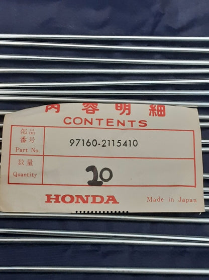 NEW GENUINE HONDA 97160-21154-10 qty20 SPOKE A 12X157 MOPED-20 MOPED-30 79-83