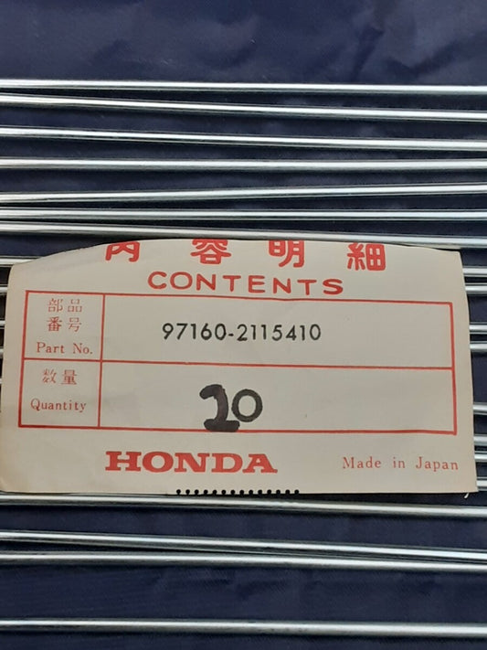 NEW GENUINE HONDA 97160-21154-10 qty20 SPOKE A 12X157 MOPED-20 MOPED-30 79-83