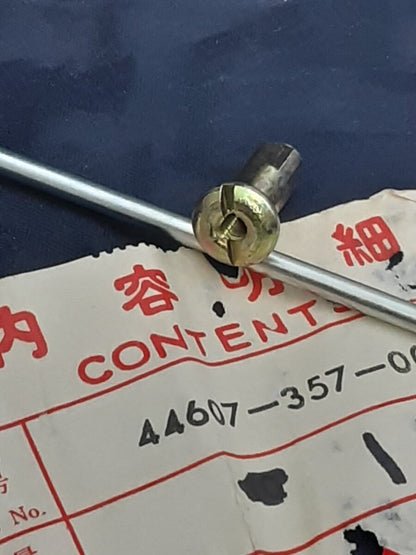 NEW GENUINE HONDA 44607-357-000 SPOKE B, FR. ELSINORE CR250M A CR250M1 1976