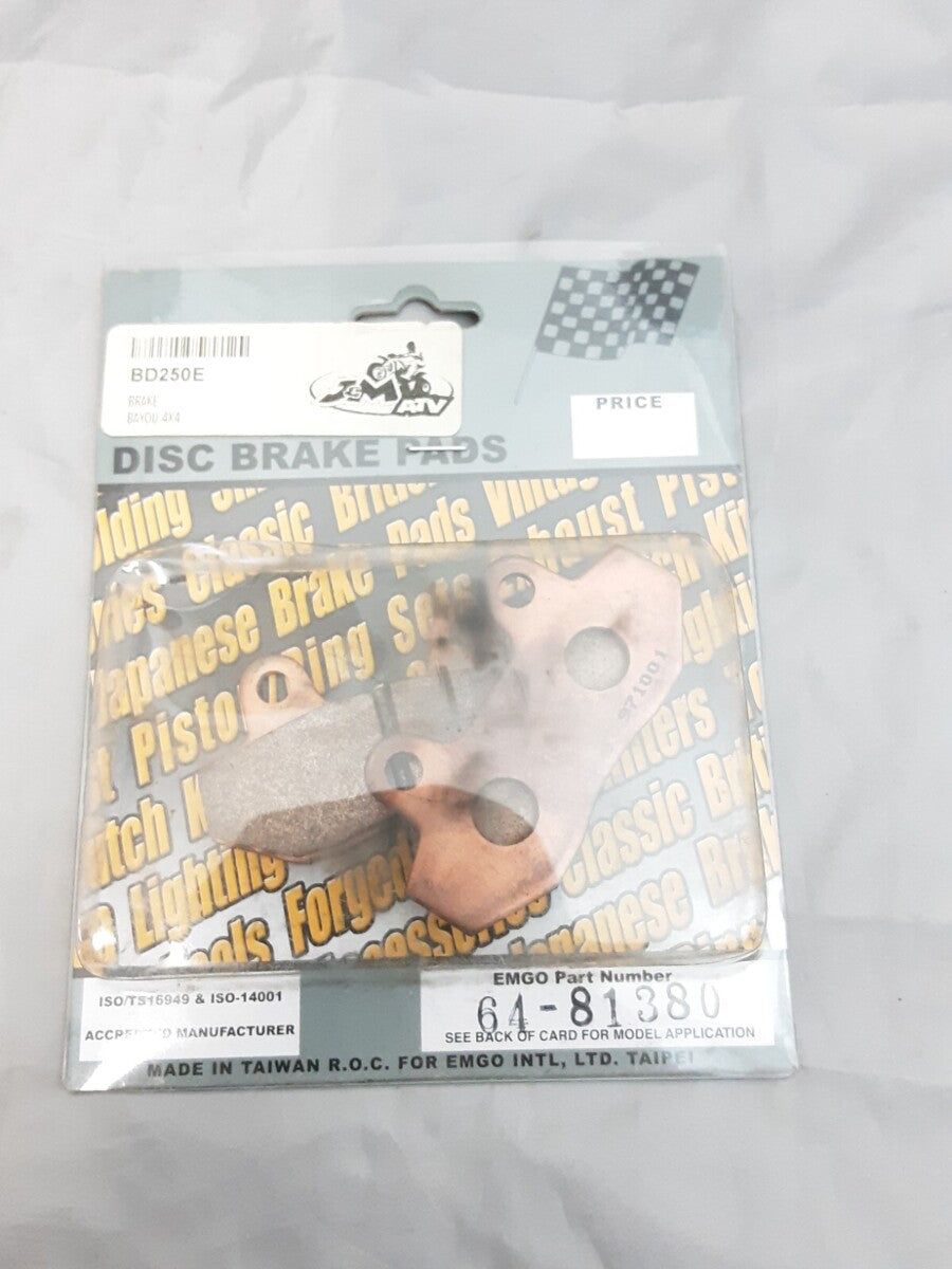 NEW GENUINE J&M 64-81380 DISC BRAKE PADS KLF300 KLF400