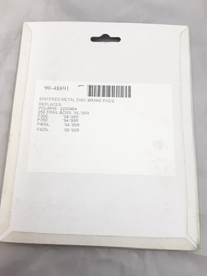 NEW GENUINE J&M 90-48891 BRAKE PADS TRAIL BOSS 9300