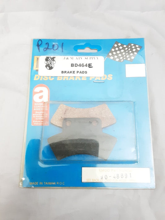 NEW GENUINE J&M 90-48891 BRAKE PADS TRAIL BOSS 9300
