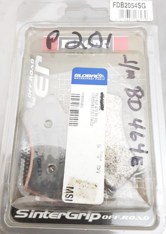 NEW GENUINE FERODO FDB2054SG REAR BREAK PAD SET