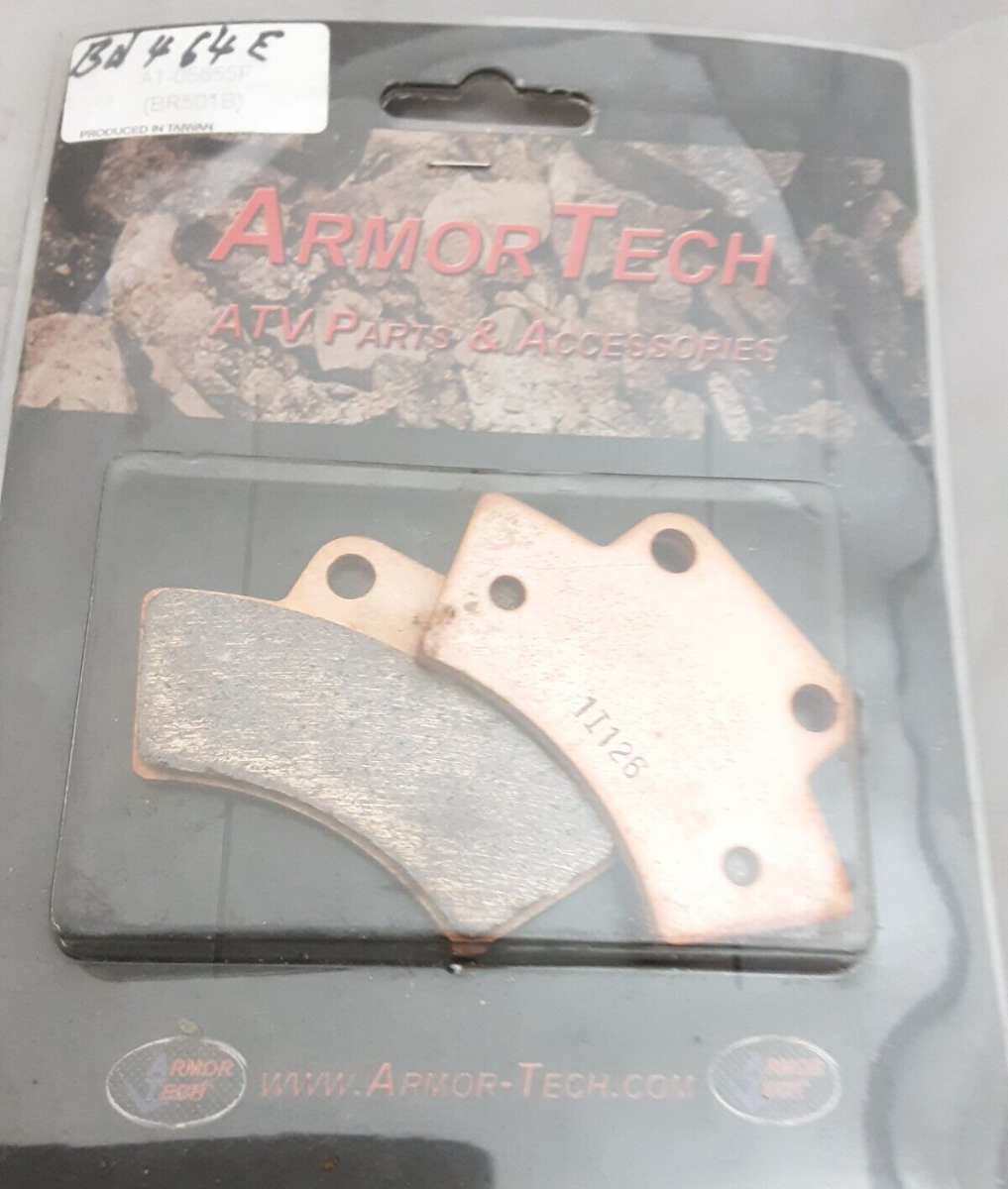 NEW GENUINE ARMOR TECH AT-05655F REAR FULL METALLIC BREAK PADS