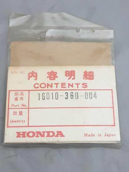 NEW GENUINE HONDA 16010-360-004 CARBURETOR GASKET SET MT250A CR125M