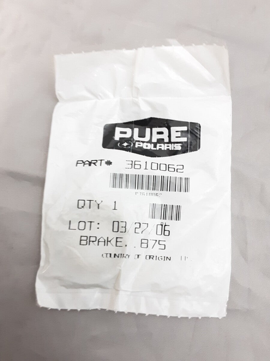 NEW GENUINE POLARIS 3610062 SEAL, BRAKE Big Boss N97 Magnum W97 Scrambler 400L
