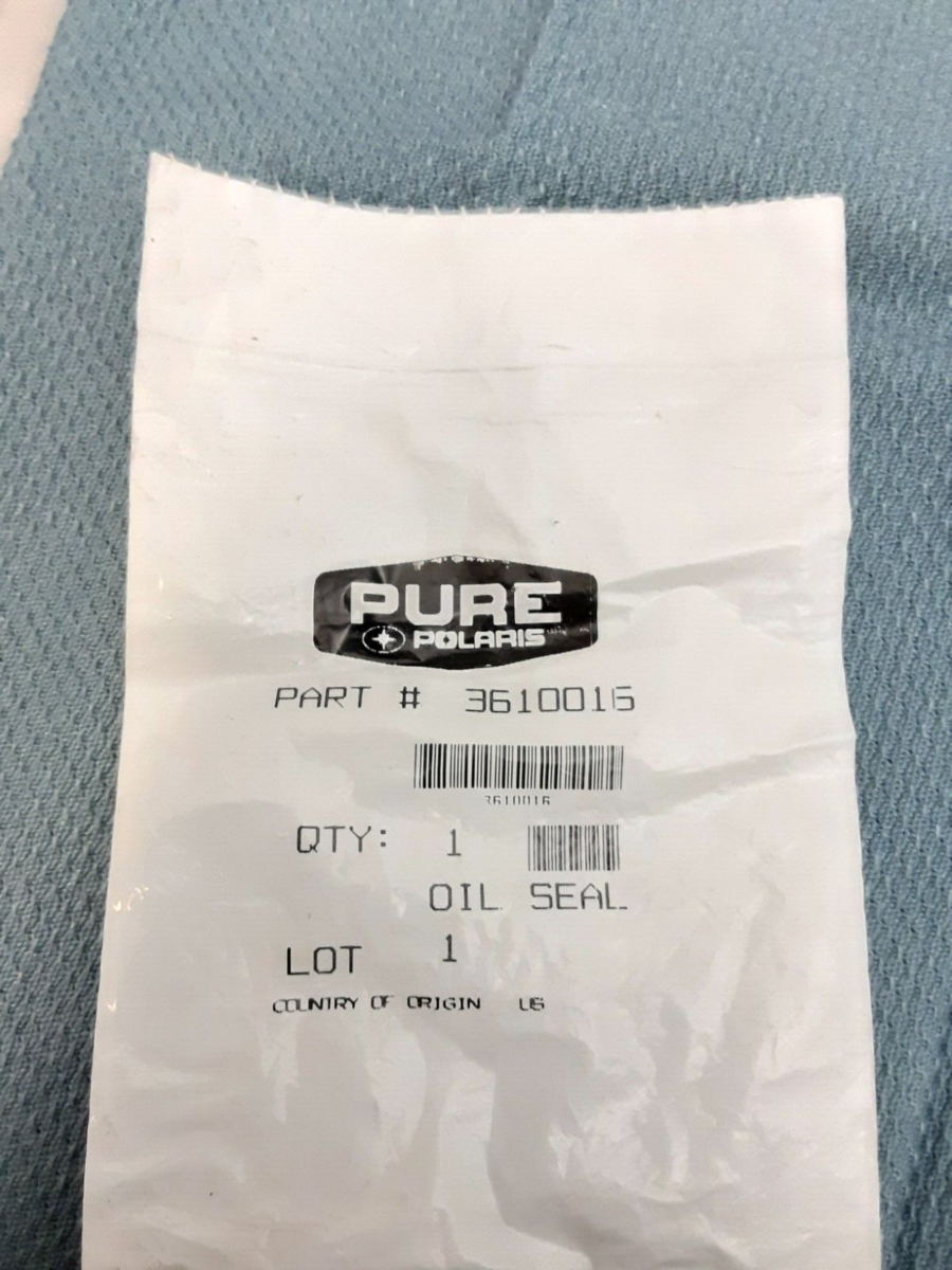 NEW GENUINE POLARIS  3610016 SEAL, OIL Scrambler W867027 Trail Boss W867627 1986