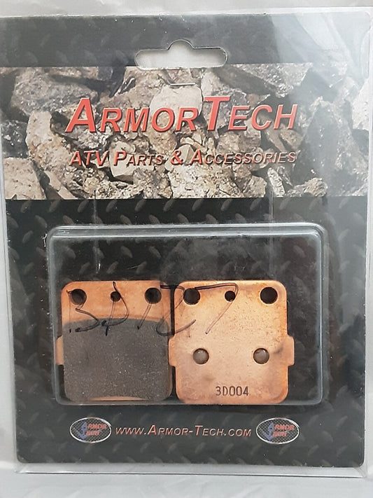 NEW ARMOR TECH BR300B BRAKE PAD SET HONDA TRX250 SUZUKI LT250 KAWASAKI KXF250