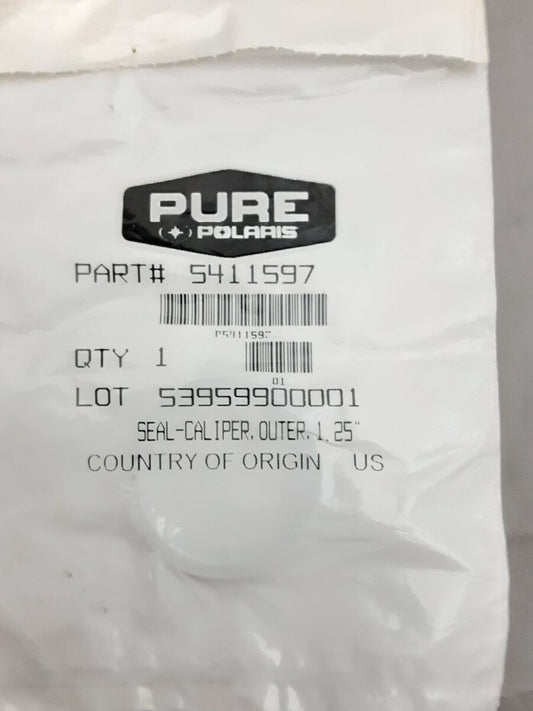 NEW GENUINE POLARIS 5411597 SEAL-CALIPER, OUTER, 1.25" RANGER A99 Sportsman A00