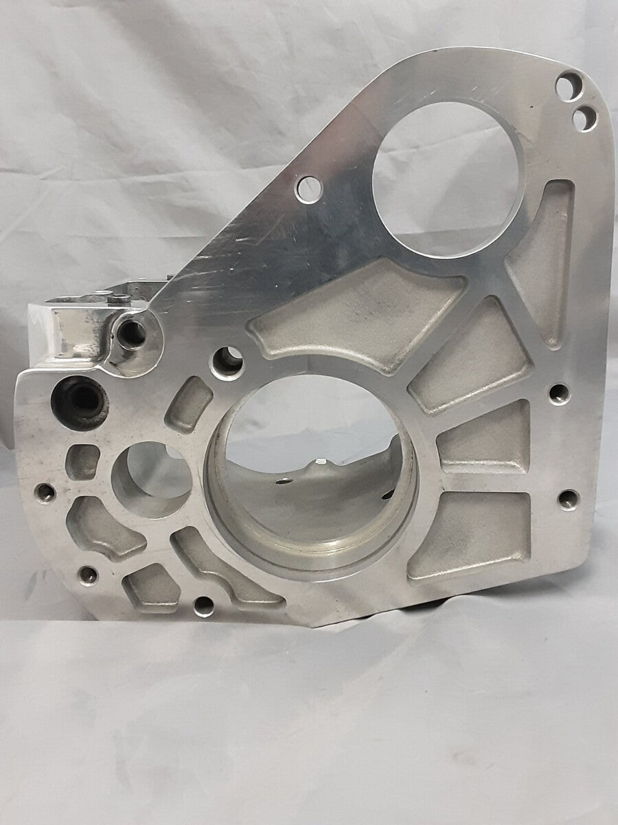 NEW ULTIMA 201-59 POLISHED 6-SPEED LEFT SIDE DRIVE TRANS. CASE HARLEY SOFTAIL