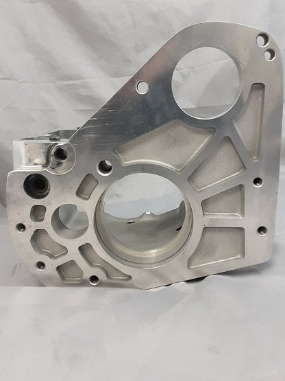 NEW ULTIMA 201-59 POLISHED 6-SPEED LEFT SIDE DRIVE TRANS. CASE HARLEY SOFTAIL