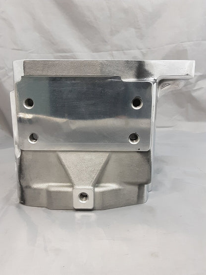 NEW ULTIMA 201-59 POLISHED 6-SPEED LEFT SIDE DRIVE TRANS. CASE HARLEY SOFTAIL