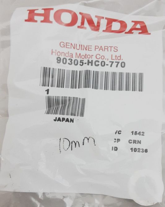 NEW GENUINE HONDA 90305-HC0-770 NUT (10MM) FOURTRAX TRX250 TRX300 PILOT FL400 88