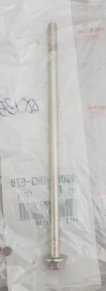 NEW GENUINE HONDA 90001-HM3-670 BOLT, FLANGE (6X135) ALL TERRAIN CYCLE ATC110 83