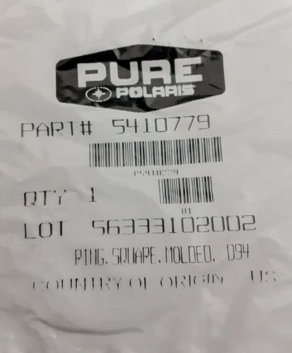 NEW GENUINE POLARIS 5410779 RING, SQUARE, MOLDED (.099) Sportsman W9380 1993-21
