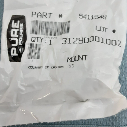 NEW GENUINE POLARIS 5411548 MOUNT, RUBBER Magnum 500 A99 Trail Boss A00 1999-04