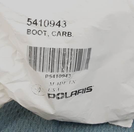 NEW GENUINE POLARIS 5410943 BOOT, CARB. Trail Boss W9075 Sportsman W9380 1990-97