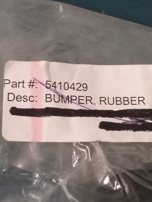 NEW GENUINE POLARIS 5410429 BUMPER, RUBBER Scrambler W857 Trail Boss W857 QTY 10