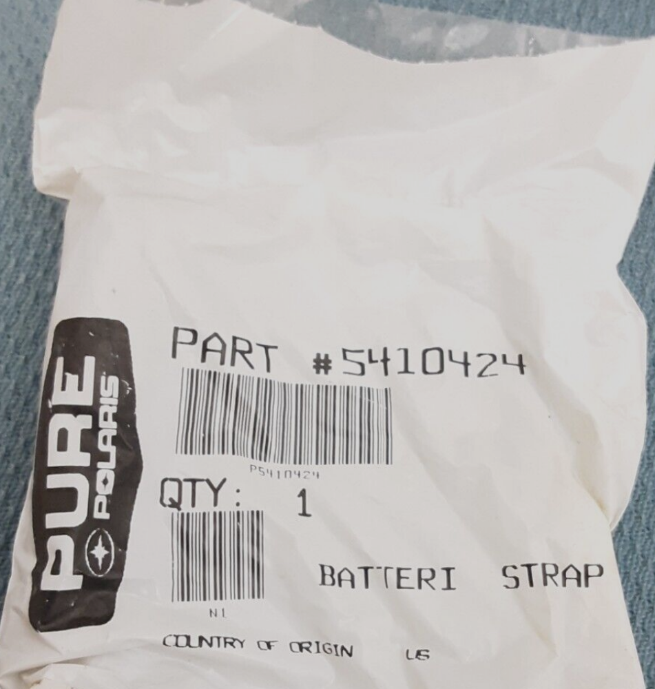 NEW GENUINE POLARIS 5410424 STRAP-BATTERY HOLD DOWN Scrambler W8570 1985-2014