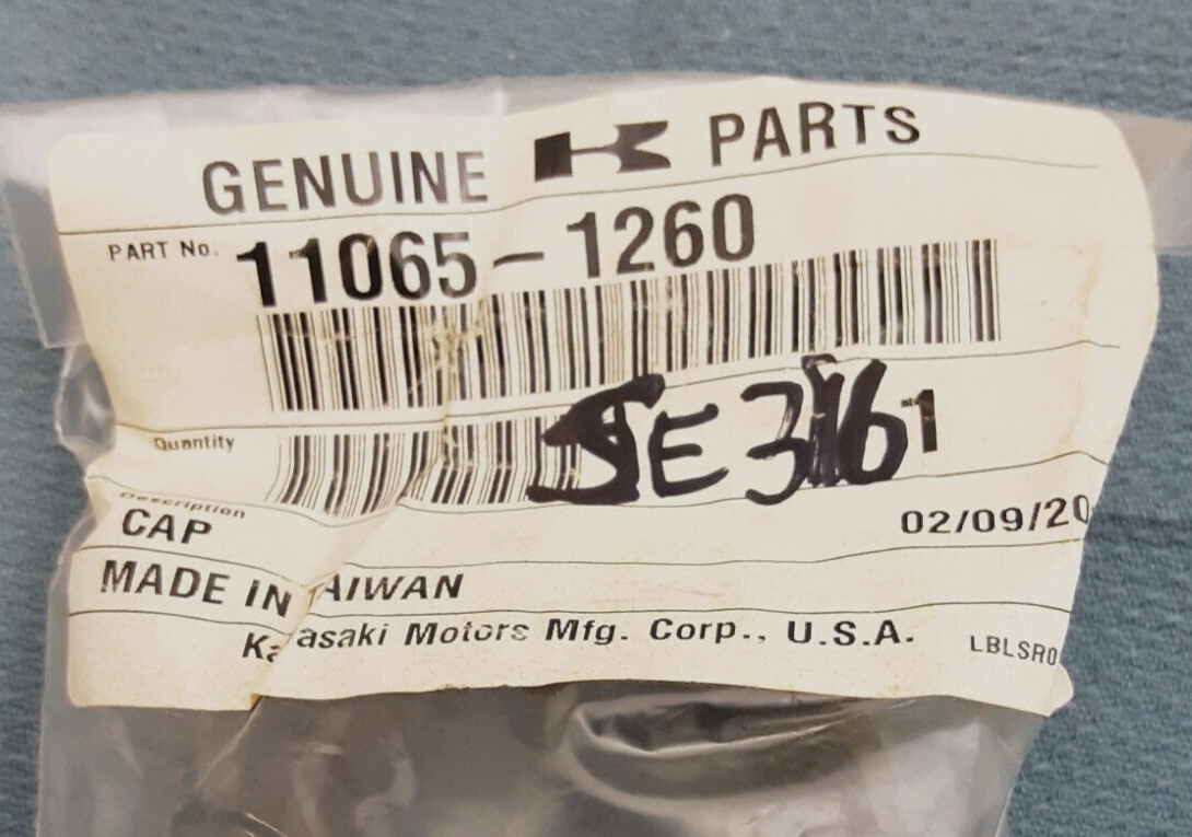 NEW GENUINE KAWASAKI 11065-1260 CAP V Force KSV700 Prairie KVF700 2004-2013