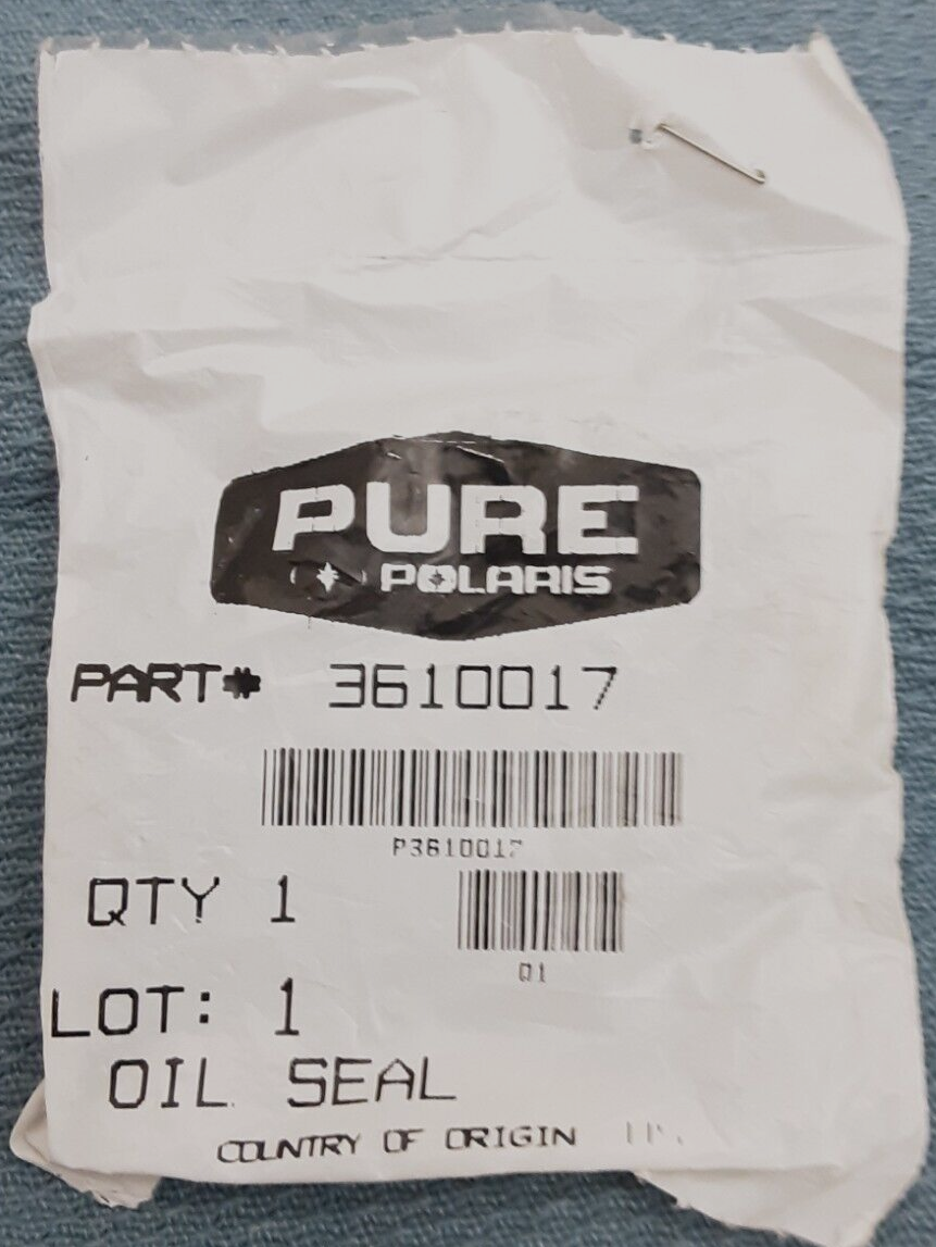 NEW GENUINE POLARIS 3610017 SEAL,TIGHTENER Trail Boss 4X4 W878 Big Boss 6X6 W918