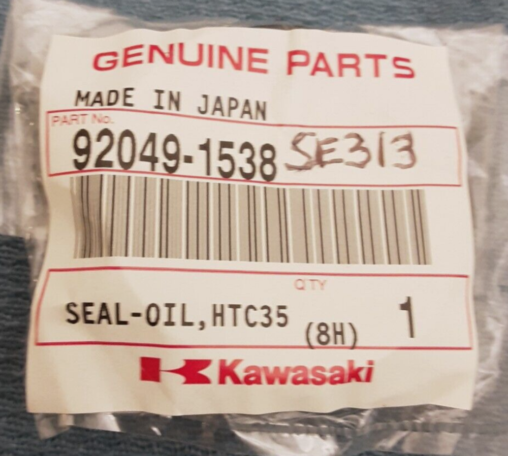 NEW GENUINE KAWASAKI 92049-1538 SEAL-OIL Prairie KVF650 KVF360 V Force KSV700
