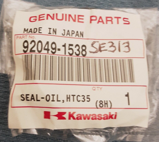 NEW GENUINE KAWASAKI 92049-1538 SEAL-OIL Prairie KVF650 KVF360 V Force KSV700