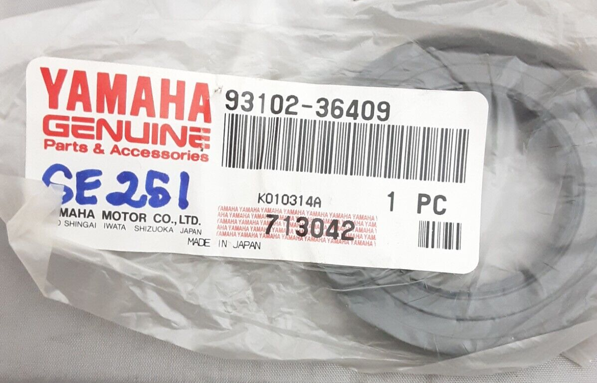 NEW GENUINE YAMAHA 93102-36409-00 OIL SEAL, SD-TYPE Champ YFM100 BADGER YFM80 89