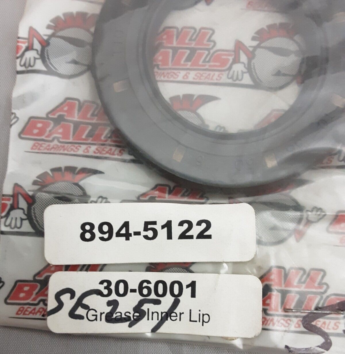 NEW GENUINE ALL BALLS 30-6001 DOUBLE LIP SEAL 36 x60 x 6 SE251